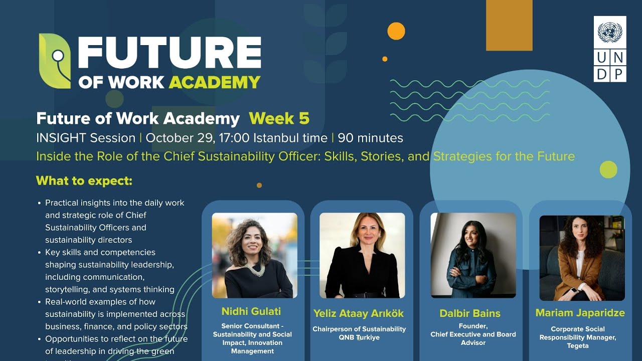 Week 5 Insight Session: Inside the Role of the Chief Sustainability Officer