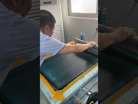 Manually print silk screen and marks on circuit boards PCB | PCB manufacturing #pcb#technology