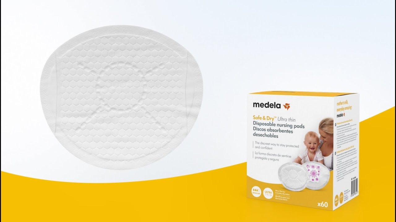 Safe & Dry™ Disposable nursing pads