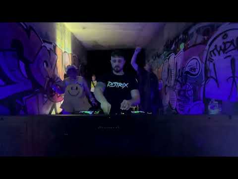 Distrix Shuts Down The Tunnel Raves | INSANE Hardstyle & Industrial Techno Set