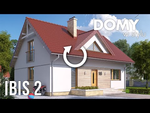 Projekt domu IBIS 2 - widok 360º