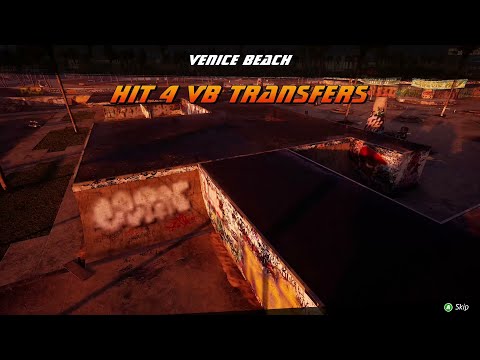 Hit 4 VB Transfers - Venice Beach - Tony Hawk's Pro Skater 1 + 2