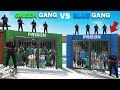 Franklin Blue Gang VS Shinchan Green Gang Arrested In Prison In GTA 5