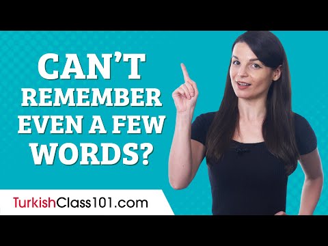 How to Learn the 100 Most Common Turkish Words on Loop
