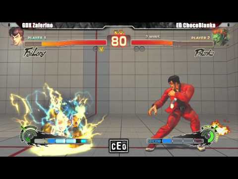 SSF4 AE2012 GDX Zaferino vs EG Choboblanka - CEO 2012 Tournament