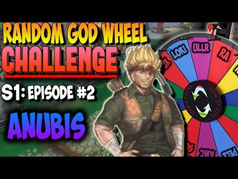 SMITE Random Ranked God Wheel CHALLENGE! ANUBIS! - S1: Episode #2 | Masters Ranked Duel