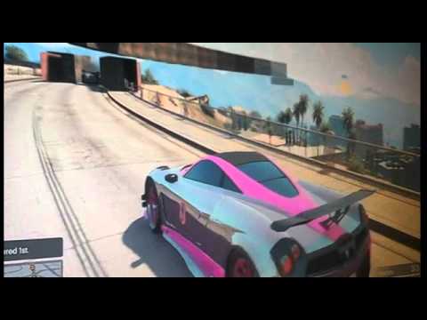 Gta 5 online wall ride race #E15