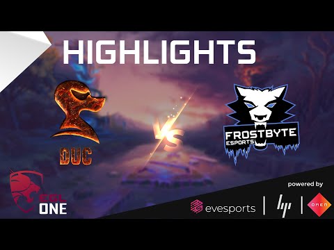 EGL One Dota 2 Season 1 -  DUC vs Frostbyte Esports Highlights