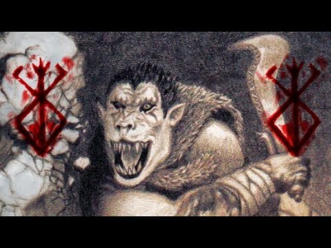 Drawing Berserk Guts vs Zodd "They came from the depth" Joakim Lie