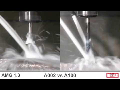 Dormer A002 vs A100 HSS Drills   Carbon Steel AMG 1 3