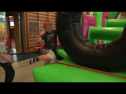 Varning för farliga hoppborgar - Nyheterna (TV4)