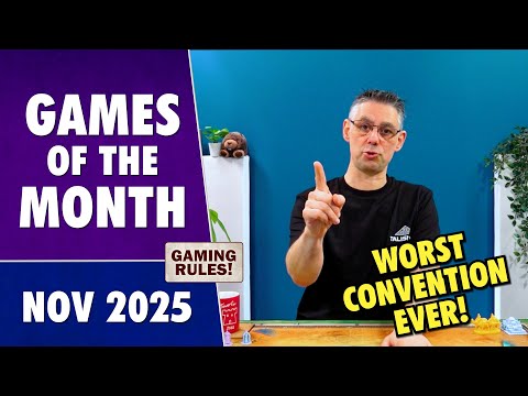 Best Games of the Month VLOG - November 2025