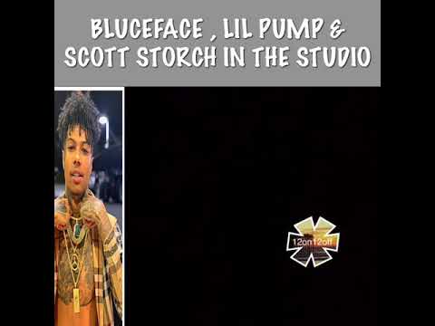 BLUEFACE “ LIL PUMP AND SCOTT STORCH IN THE STUDIO “
