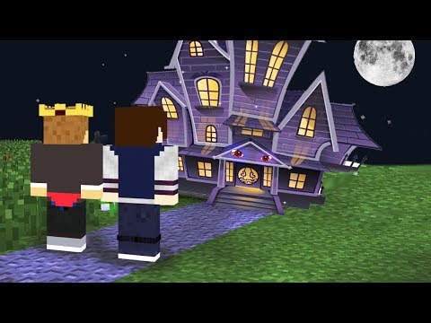 NÃO ENTRE DENTRO DA MANSÃO MAL ASSOMBRADA NO MINECRAFT !