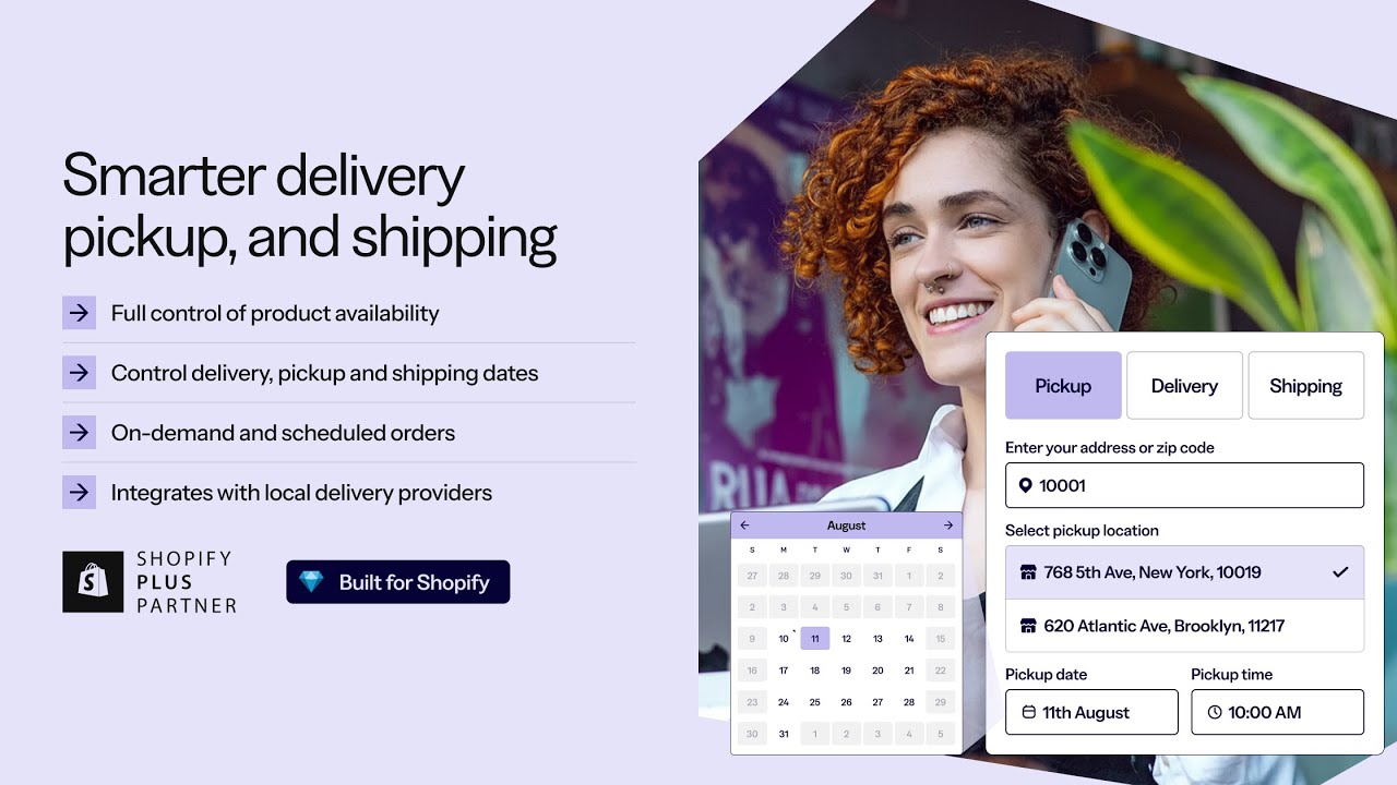 Zapiet ‑ Pickup + Delivery Demo