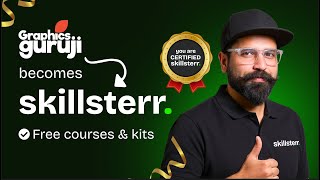Graphics guruji is now skillsterr learn ux ui designing in hindi