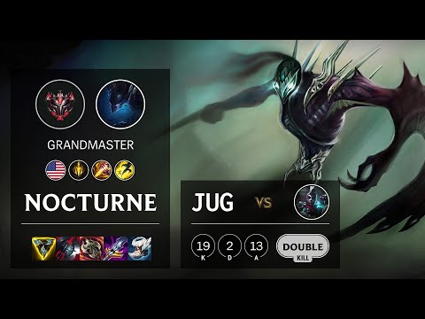 Nocturne Jungle vs Ekko - NA Grandmaster Patch 10.25b