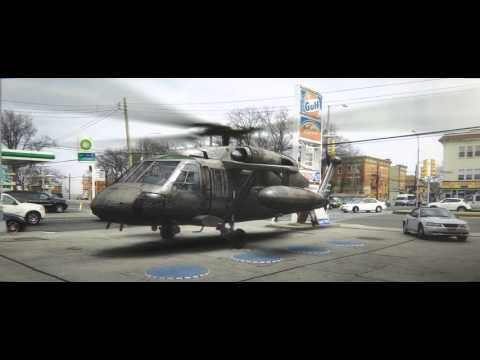 Helicopter VFX Test