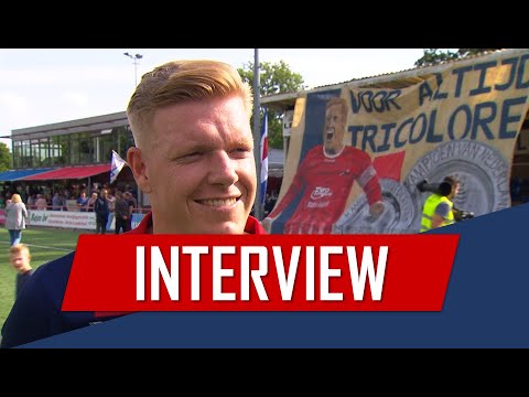 Reactie Niels Redert na afloop van Excelsior M - Jong Vitesse