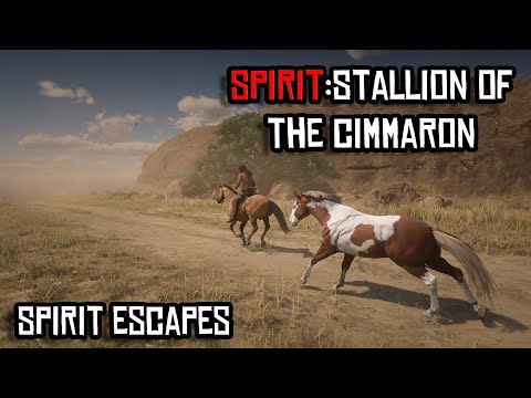 Spirit escapes||Spirit:Stallion of the Cimmaron Movie in Red Dead Redemption 2