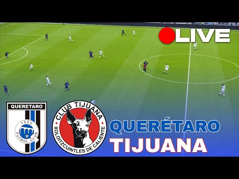 Querétaro vs Xolos de Tijuana EN VIVO🔴 Liga MX 2026 Partido de HOY Simulación PES 21