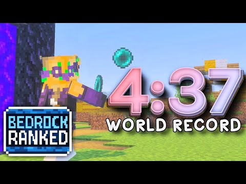 [WR] Bedrock Ranked Solo in 4:37