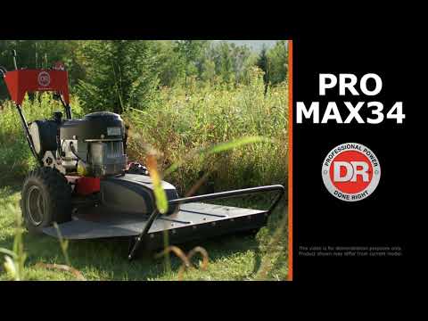 DR Power Equipment Pro Max34 34 in. Briggs & Stratton 22 hp in Lowell, Michigan - Video 1