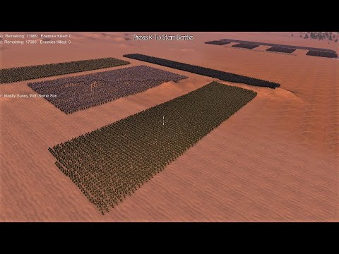 Alliance of Elves & Dwarves attack Massive Orc Army | Ultimate Epic Battle Simulator | UEBS