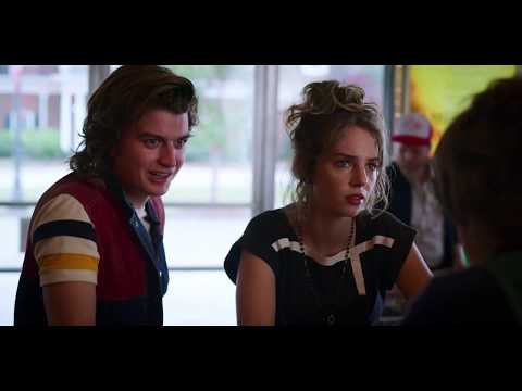 Steve and Robin go and apply for a job at Family video (HD)