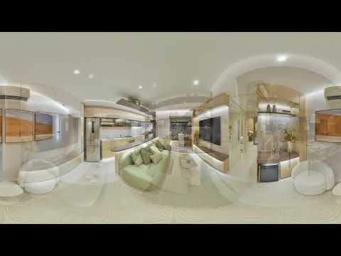 BoulevarDiálogo Butantã - Decorado de 83m² Tour virtual 360º