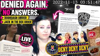 🚨LIVE! Xana Kernodle's DoorDash Order from Jack in the Box | MPD Says NO MORE INFO While FBI DENIES