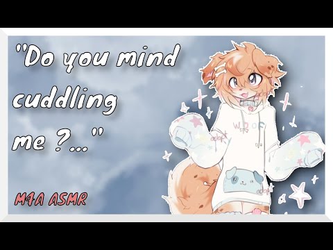 M4A ASMR Femboy Roommate wants cuddles💤[Sleepaid]