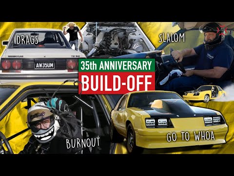 🔧 BUILD OFF - Dyno Runs - Drags - Motorkhana - Burnouts - 35th Anniversary Special | Ep 4