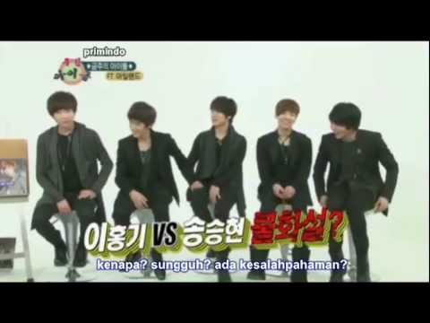 120314 FTIsland - Weekly Idol part 3/3 (Indonesian Sub)