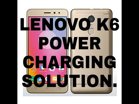 LENOVO K6 POWER/k33a42 CHARGING SOLUTION || PHIXIAM.COM