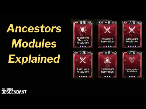 First Descendant - Ancestors Modules Explained