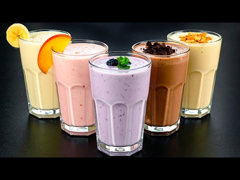 Milkshakes have never been this good! 5 recipes for a hot summer!
