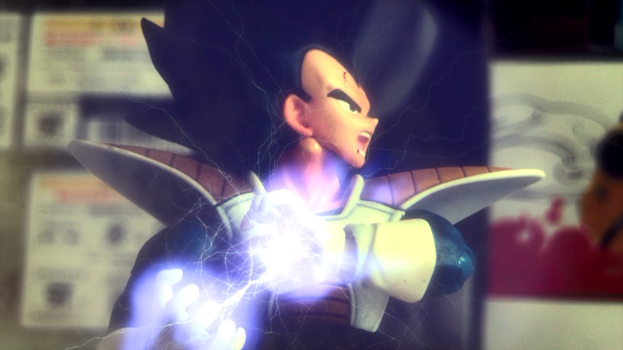 Dragon Ball Z Stop Motion Frieza VS Super Saiyan 龙珠定格动画 弗利萨VS超级赛亚人