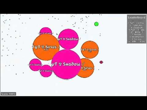 Agario Gameplay-Cannonsplit, Vanishsplit, Double Tricksplit