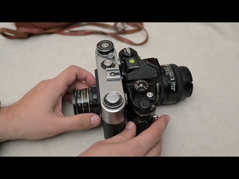 Обзор на советский фотоаппарата ФЭД-5в