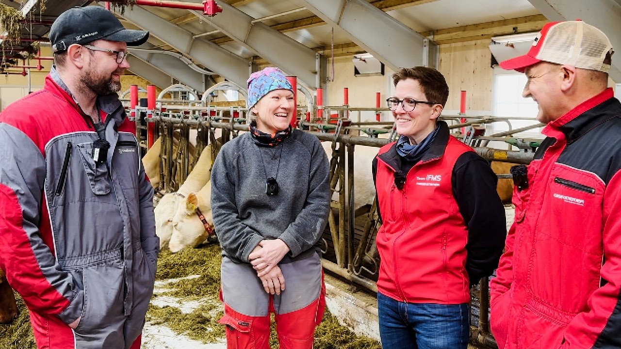 Økt melkeytelse hos Visteroa Samdrift