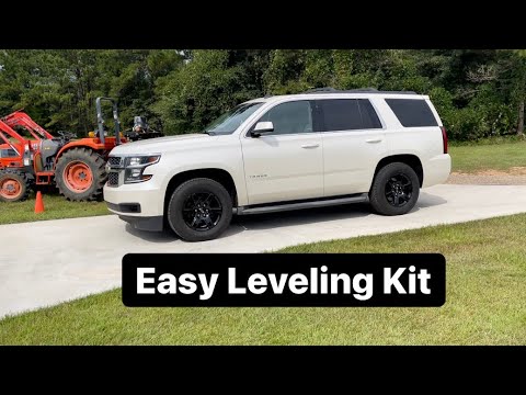 How To Level Your Tahoe in 35 Minutes!