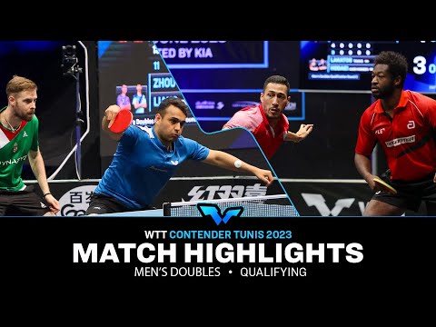 Bouloussa/Diaw vs Lakatos/Hodaei | MD Qual | WTT Contender Tunis 2023