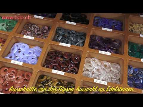 Neu eingekaufte Edelsteine und Mineralien in einem Riesen Angebot