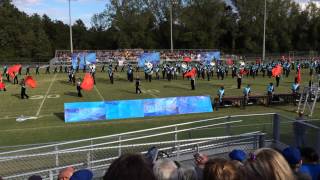 preview picture of video '(Partial) James Clemens High School Marching Band at the Dixie Pride Marching Classic, 27 Sep 2014'