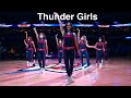 Thunder Girls Oklahoma City Thunder Dancers NBA Dancers 10 13 2021 Dance Performance