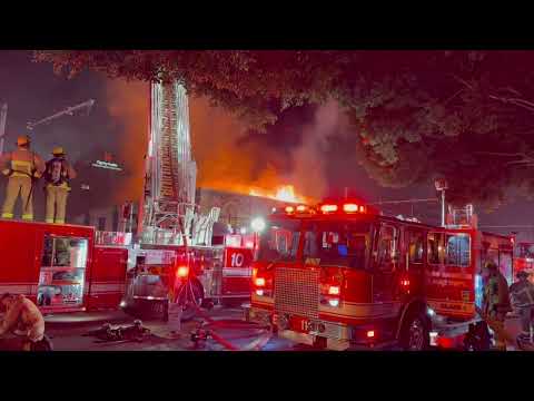 LAFD: Downtown Los Angeles Structure Fires | March 10, 2025
