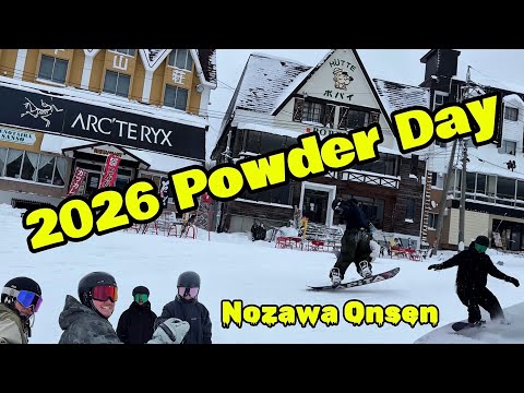 JAPOW EP01 | Nozawa Onsen Powder Day 2026
