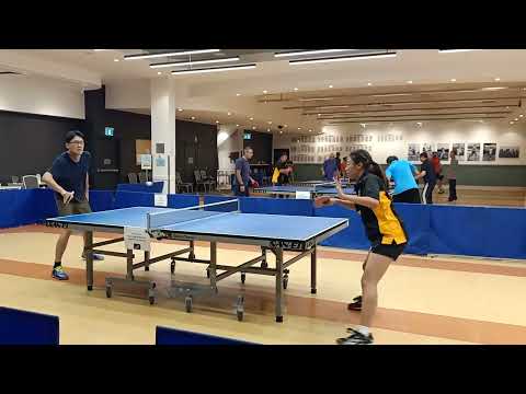 2023 autumn western Sydney table tennis A2 Vincent Chan vs Xuan Diem Mai set 2