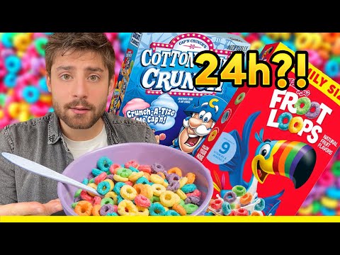 MANGIO solo CEREALI AMERICANI per 24 ORE